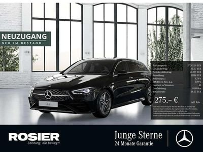 Brugt Mercedes CLA250 AMG 163 HK (119 kW) 2025 Sort Sedan