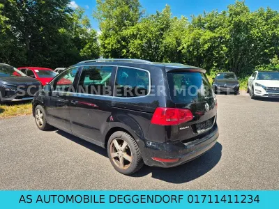 Gebraucht VW Sharan Comfortline 140 PS (102 kW) 2010 Schwarz Van / Kleinbus
