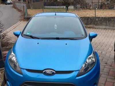 Gebraucht Ford Fiesta Ghia 97 PS (71 kW) 2010 Blau Kleinwagen