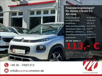 Gebraucht Citroën C3 Aircross Feel 102 PS (75 kW) 2019 Lackierung grau switch blade/t SUV