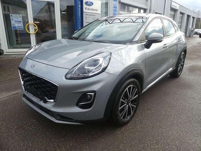 Gebraucht Ford Puma Titanium X 125 PS (91 kW) 2023 Solar silver metallic SUV