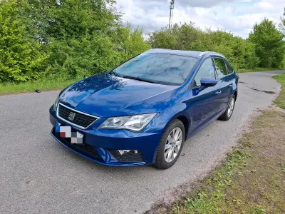 Gebraucht Seat Leon 130 PS (95 kW) 2019 Blau Kombi