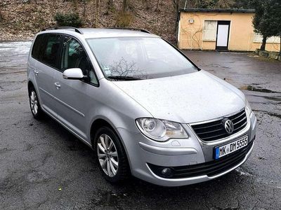 Gebraucht VW Touran Highline 105 PS (77 kW) 2007 Silber Van / Kleinbus