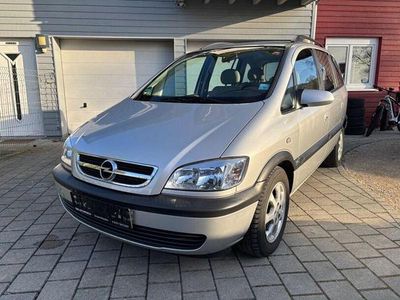 Gebraucht Opel Zafira Njoy 97 PS (71 kW) 2004 Silber Van / Kleinbus
