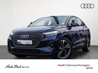 Gebraucht Audi Q4 Sportback e-tron Ambiente 125 kW (170 PS) 2022 Navarrablau metallic SUV