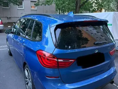 Gebraucht BMW 220 Gran Tourer M Sport 190 PS (139 kW) 2016 Blau Van / Kleinbus