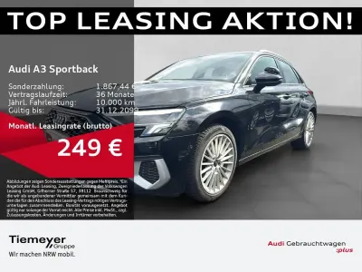 Gebraucht Audi A3 Advanced 116 PS (85 kW) 2022 Schwarz Limousine