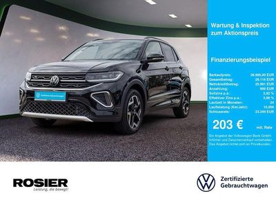Usata VW T-Cross R-line 116 CV (85 kW) 2025 Nero SUV