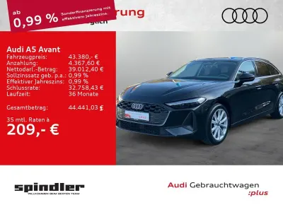 Gebraucht Audi A5 Sport 204 PS (150 kW) 2025 Mythosschwarz metallic Kombi