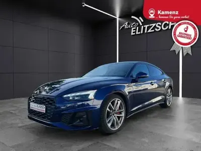 Gebraucht Audi S5 Sportback Ambiente 341 PS (250 kW) 2023 Navarrablau metallic Kleinwagen