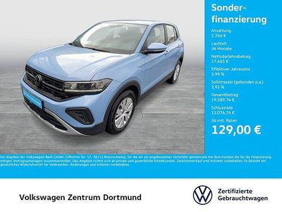 Gebraucht VW T-Cross 95 PS (69 kW) 2025 Blau SUV