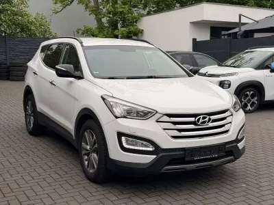 Gebraucht Hyundai Santa Fe Premium 197 PS (144 kW) 2015 Weiß SUV