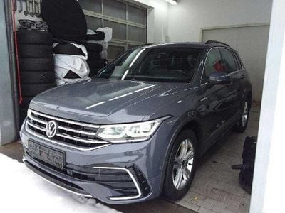 Delfingrau metallic (metallic) Gebraucht 2021 VW Tiguan R-line SUV | 28.590 € (Guter Preis)