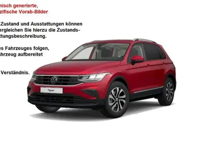 Używany VW Tiguan Active 150 KM (110 kW) 2022 Czerwony SUV