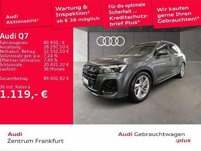 Usata Audi Q7 S-Line 394 CV (289 kW) 2025 Grigio SUV