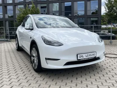 Gebraucht Tesla Model Y Long Range AWD 378 kW (514 PS) 2023 Weiß SUV