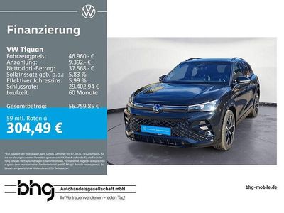 Gebraucht VW Tiguan R-line 193 PS (141 kW) 2025 Schwarz SUV