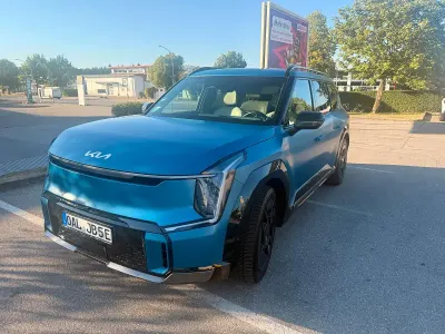 Gebraucht Kia EV9 GT-Line 283 kW (385 PS) 2025 Blau SUV