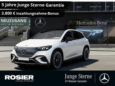 Weiss / opalithweiß Gebraucht 2025 Mercedes EQE500 Premium Plus SUV | 82.399 € (Etwas zu teuer)