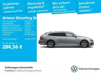 Gebraucht VW Arteon R-line 200 PS (147 kW) 2023 Silber Limousine
