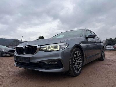 Bluestone metallic Gebraucht 2018 BMW 520 Sport Line Kombi | 16.950 € (Fairer Preis)