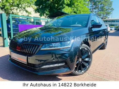 Gebraucht Skoda Superb SportLine 200 PS (147 kW) 2022 Schwarz Kombi