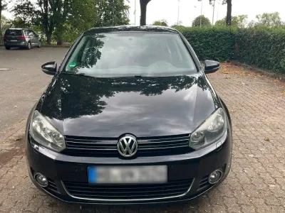 Gebraucht VW Golf VI Highline 122 PS (89 kW) 2011 Schwarz Limousine