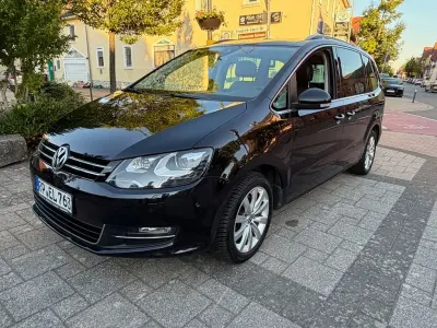 Gebraucht VW Sharan Highline 140 PS (102 kW) 2014 Schwarz Van / Kleinbus