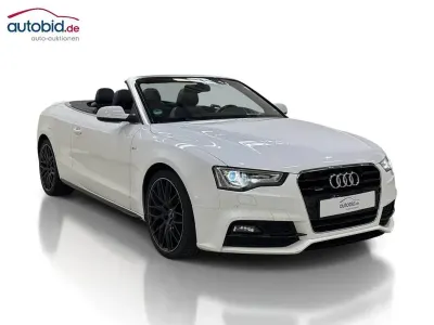 Gebraucht Audi A5 Cabriolet S-Line 190 PS (139 kW) 2016 Weiß Cabrio