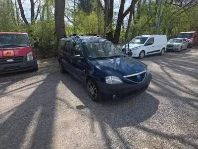 Gebraucht Dacia Logan MCV Lauréate 86 PS (63 kW) 2008 Blau Kombi