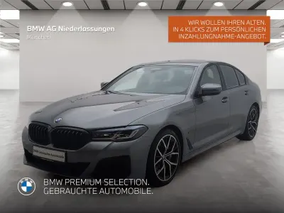 Brugt BMW M550 Performance 530 HK (389 kW) 2022 Grå Sedan