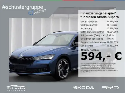 Gebraucht Skoda Superb SportLine 193 PS (141 kW) 2026 Blau Kombi