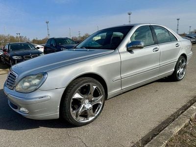 Usata Mercedes S350 245 CV (180 kW) 2004 Argento Berlina