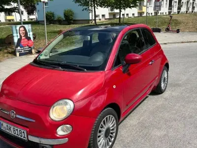Gebraucht Fiat 500 Pop 69 PS (50 kW) 2009 Rot Cabrio
