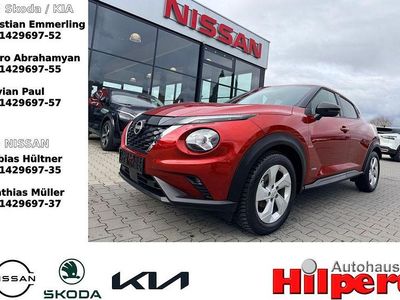 Gebraucht Nissan Juke Tekna 143 PS (105 kW) 2022 Fuji sunset red (metallic) SUV