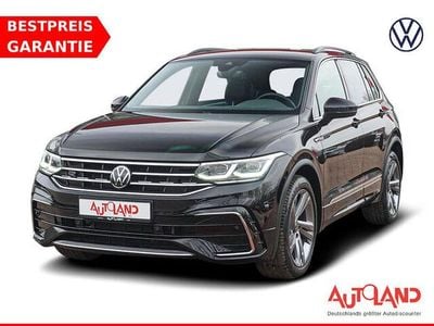 Deep black perleffekt Gebraucht 2022 VW Tiguan R-line SUV | 29.950 € (Superpreis)