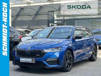 Raceblau metallic Gebraucht 2020 Skoda Octavia RS Kombi | 25.999 € (Fairer Preis)