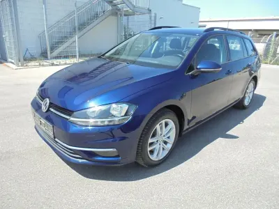 Gebraucht VW Golf VII Comfortline 150 PS (110 kW) 2018 Blau Kombi