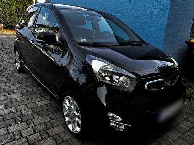 Brugt Kia Picanto 87 HK (63 kW) 2014 Sort Hatchback