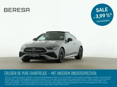 Brugt Mercedes CLE450 AMG 381 HK (280 kW) 2024 Grå Coupe