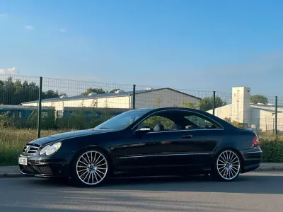 Gebraucht Mercedes CLK500 306 PS (225 kW) 2003 Schwarz Coupé