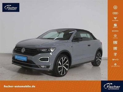 Gebraucht VW T-Roc Cabriolet R-line Edition 150 PS (110 kW) 2021 Grau Cabrio