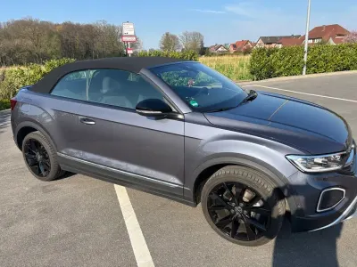 Gebraucht VW T-Roc Cabriolet Style 150 PS (110 kW) 2023 Grau Cabrio
