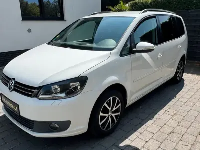 Gebraucht VW Touran 105 PS (77 kW) 2011 Weiß Van / Kleinbus