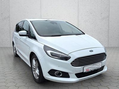 Gebraucht Ford S-MAX Titanium 160 PS (117 kW) 2017 Weiß Van / Kleinbus