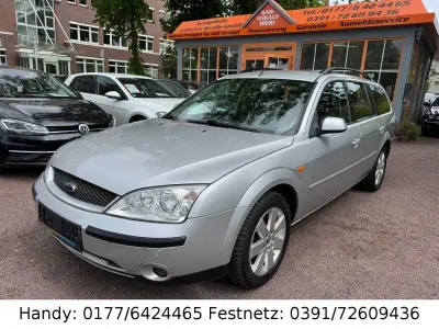 Brugt Ford Mondeo Ghia 145 HK (106 kW) 2002 Sølv Sedan