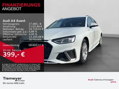 Gebraucht Audi A4 S-Line 163 PS (119 kW) 2022 Weiß Kombi