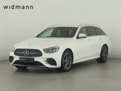 Gebraucht Mercedes E300 AMG 194 PS (142 kW) 2022 Polarweiss uni Kombi