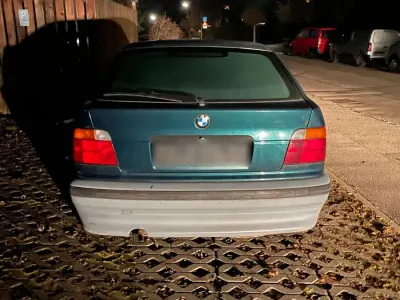 Gebraucht BMW 316 102 PS (75 kW) 1995 Grün Coupé