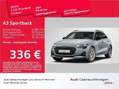 Używany Audi A3 Advanced 204 KM (150 kW) 2025 Szary Sedan/Limuzyna